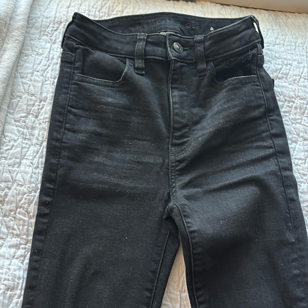 American eagle black skinny jeans.